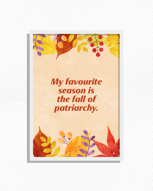 Fall Of Patriarchy