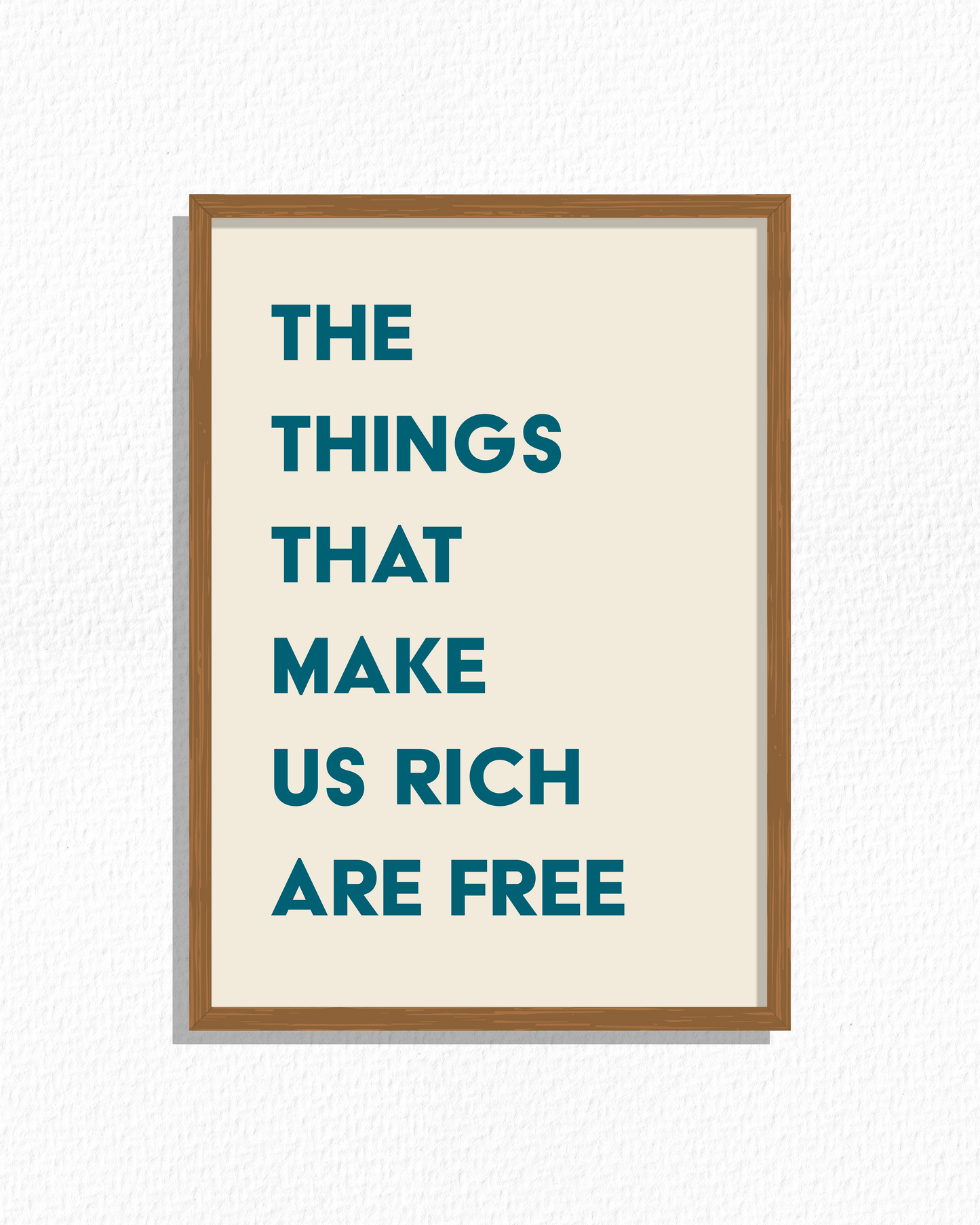 Free Riches (Teal)
