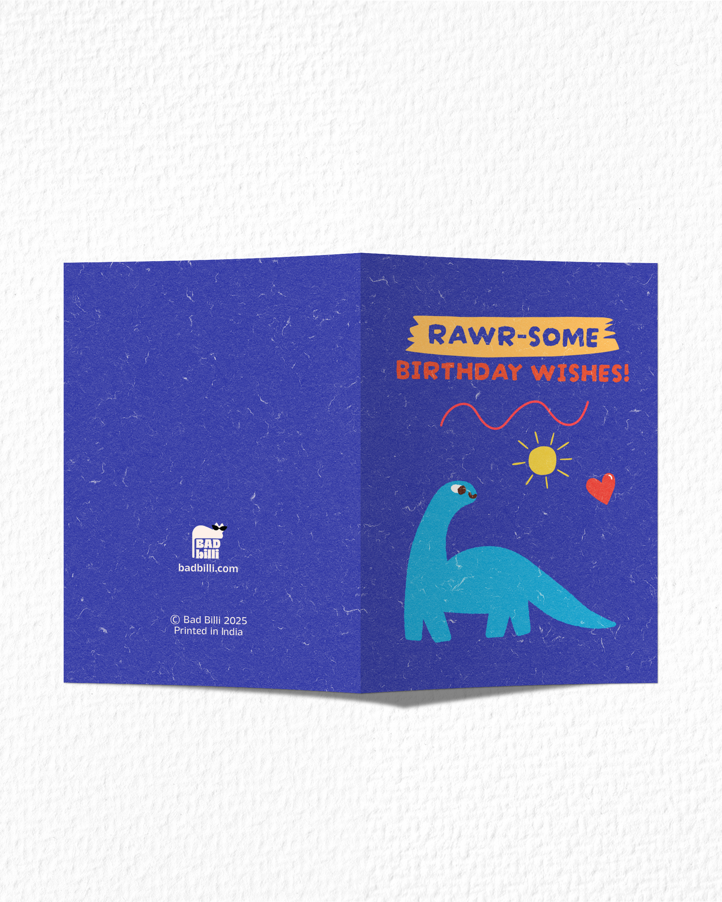 Rawr-some Birthday Wishes Card