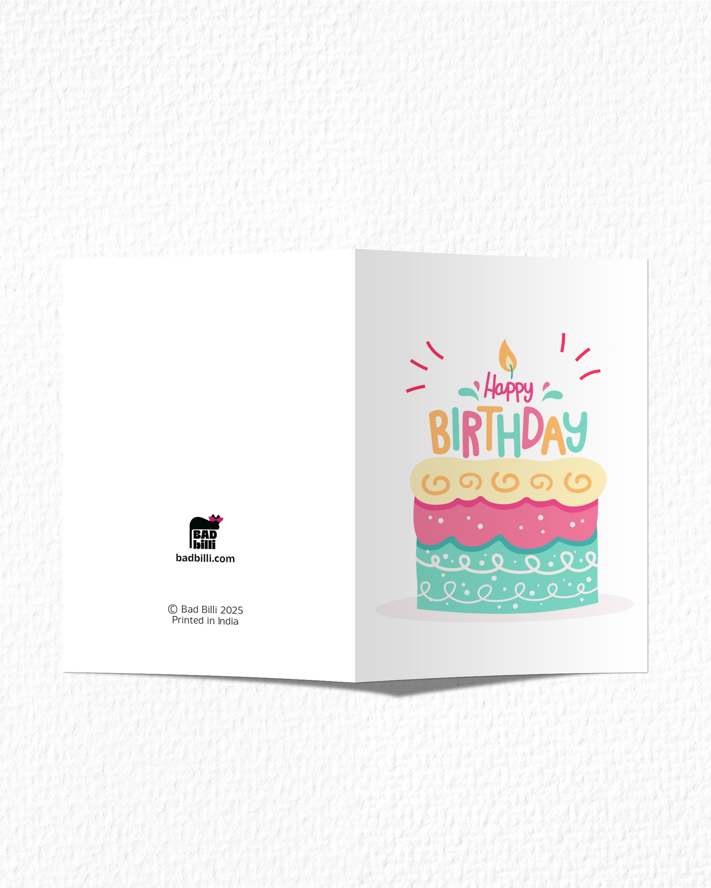 Happy Birthday Candle Card