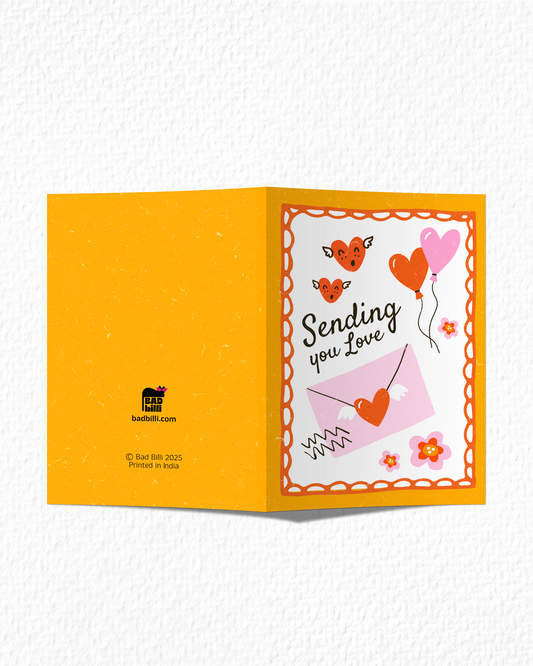 Sending You Love Card