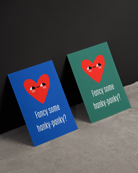 "Fancy Some Hanky-Panky?" Card