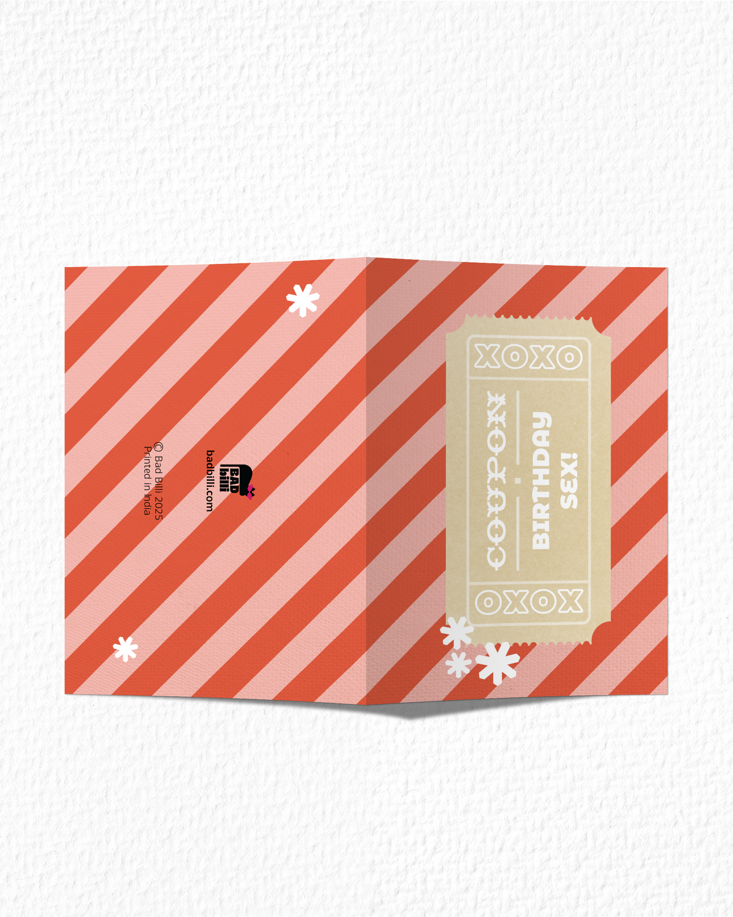 Birthday Sex Coupon Card