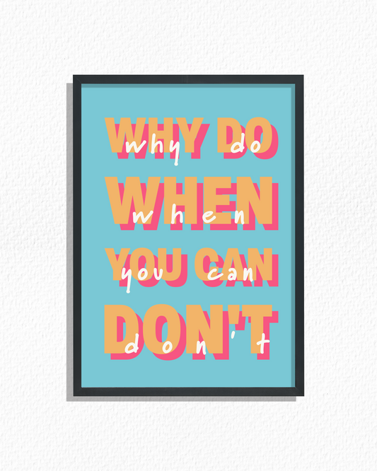 Why Do...