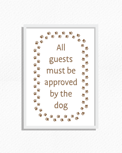 Guest Approval - Dog