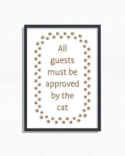 Guest Approval - Cat