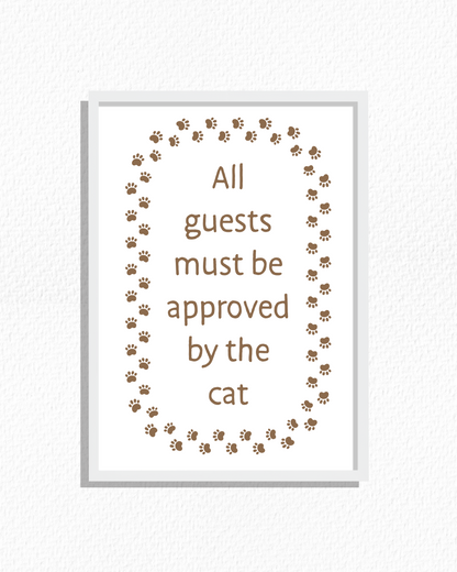 Guest Approval - Cat