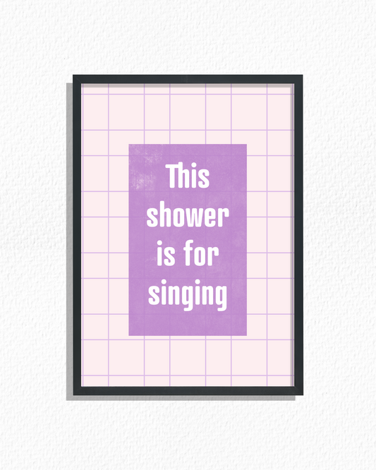 Shower Time (Lavender)