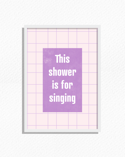 Shower Time (Lavender)