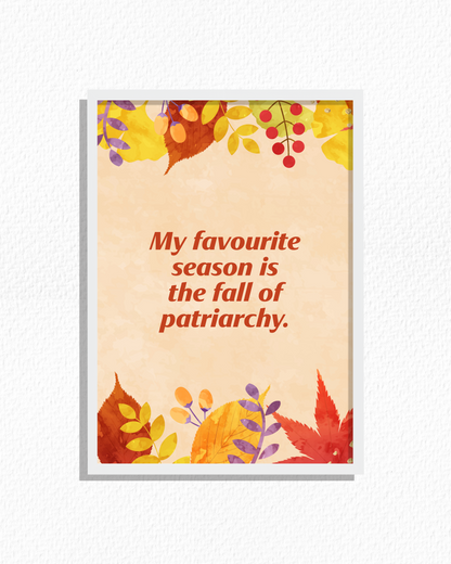 Fall Of Patriarchy