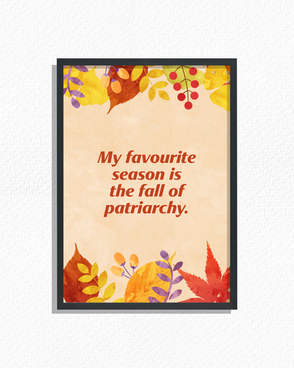 Fall Of Patriarchy