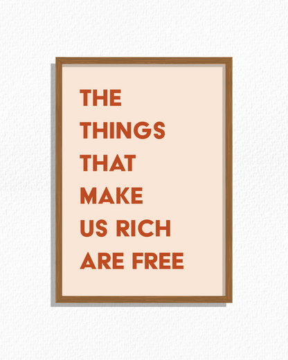 Free Riches (Orange)