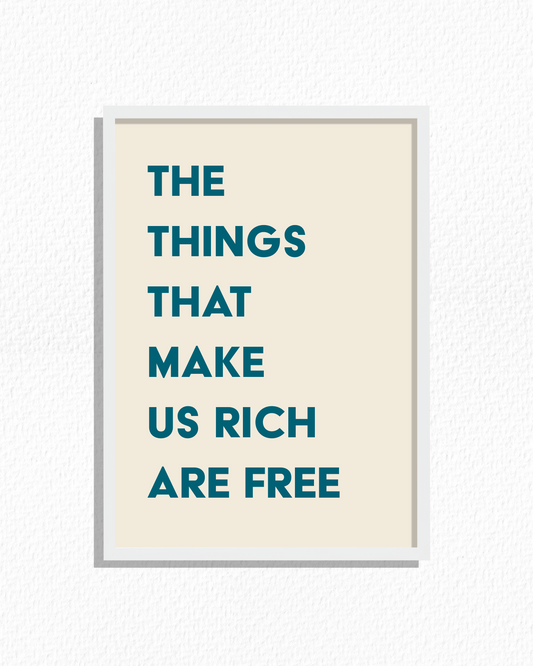 Free Riches (Teal)
