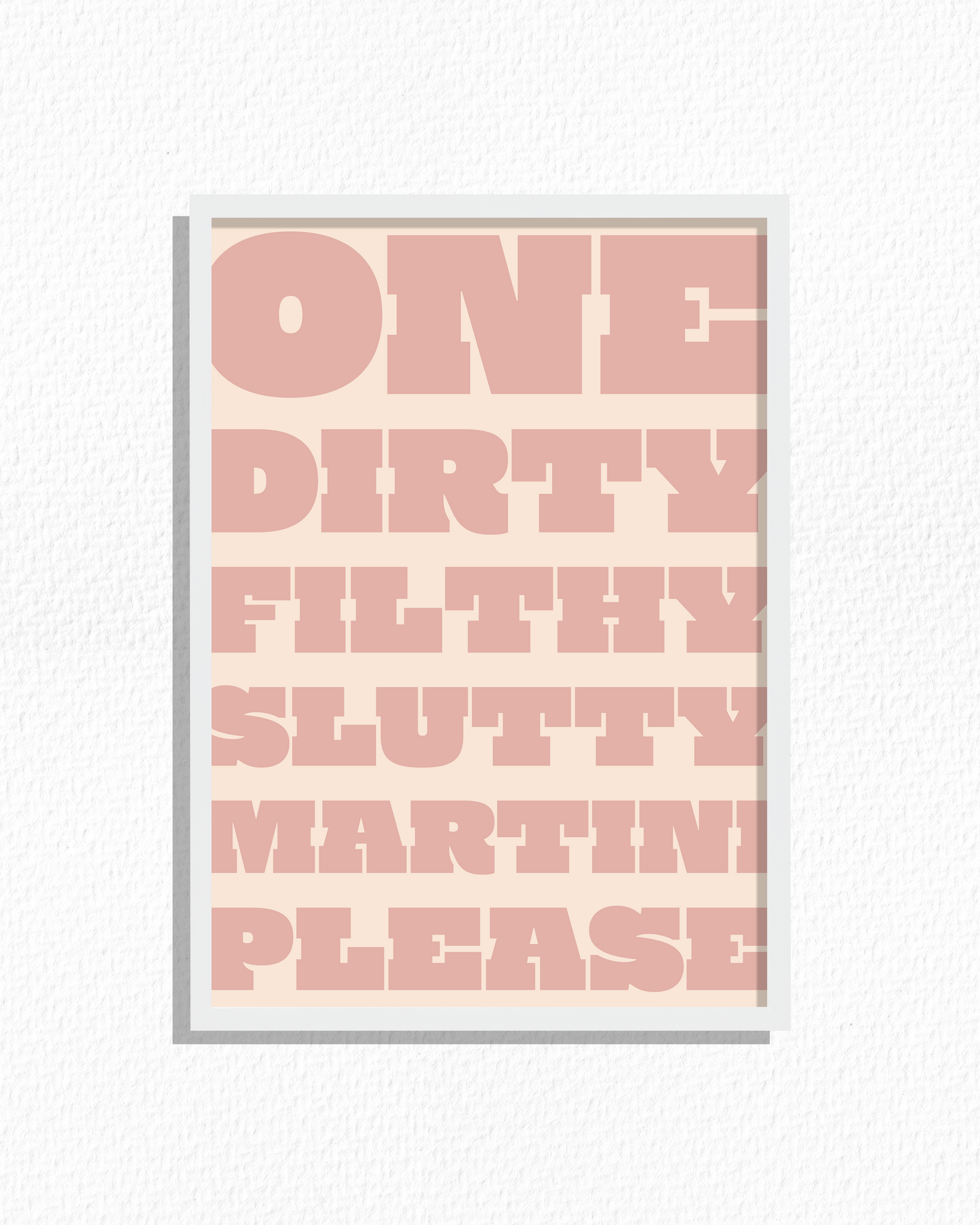 Martini Please (Warm White)