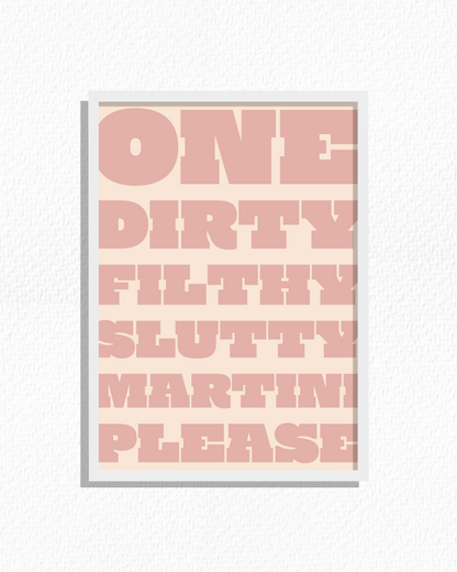Martini Please (Warm White)