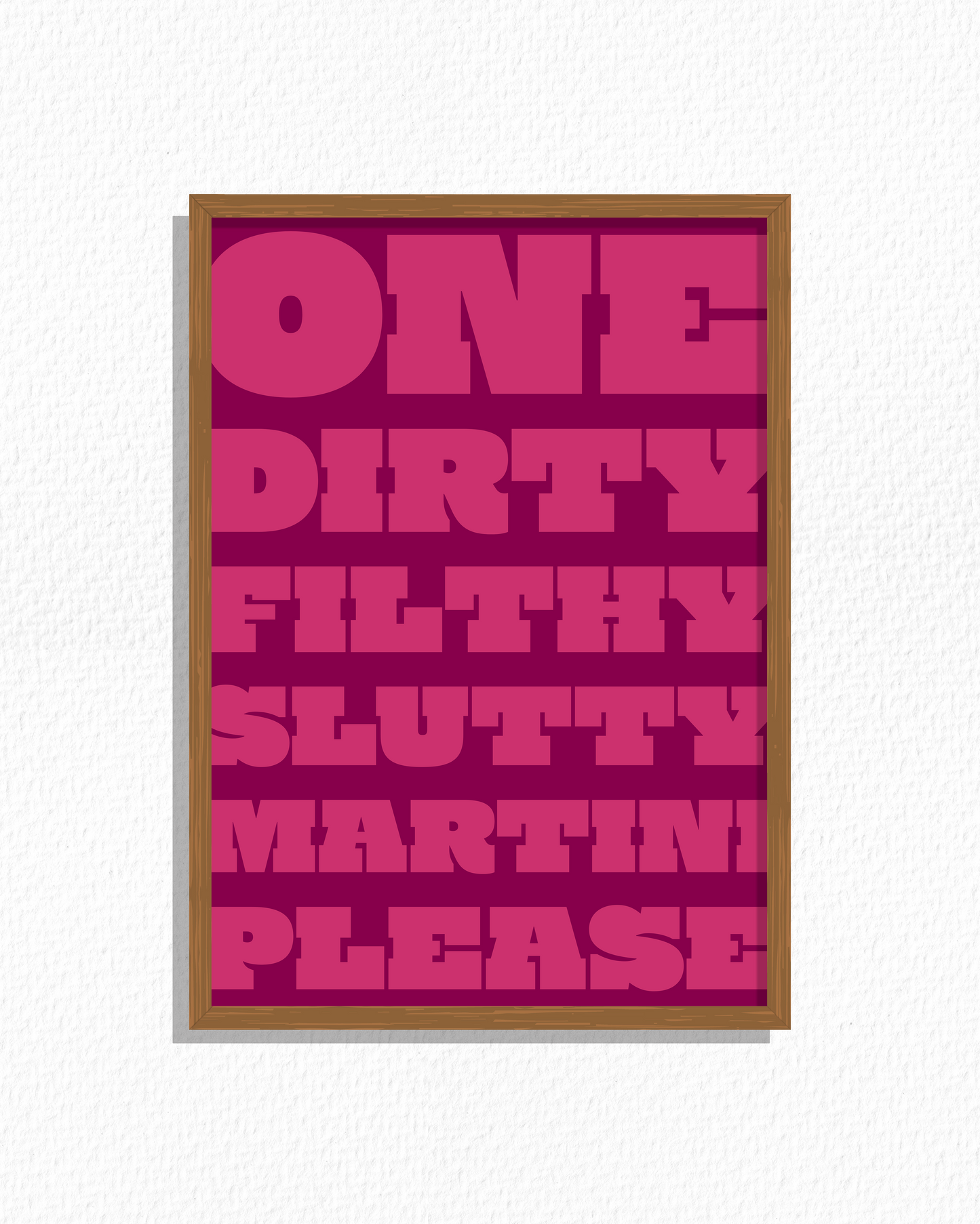 Martini Please (Hot Pink)