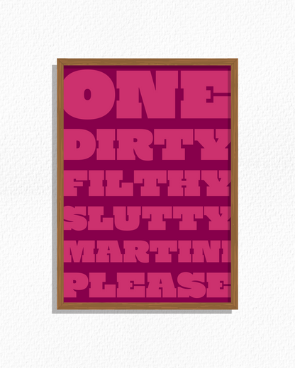 Martini Please (Hot Pink)