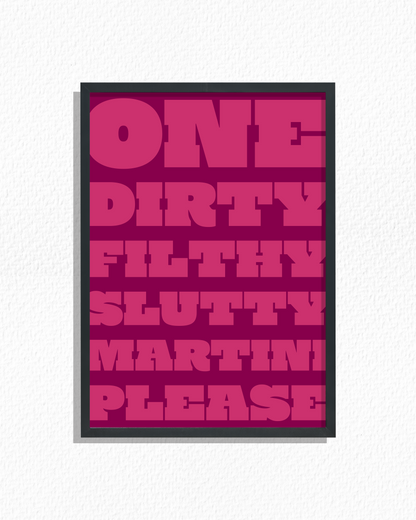 Martini Please (Hot Pink)
