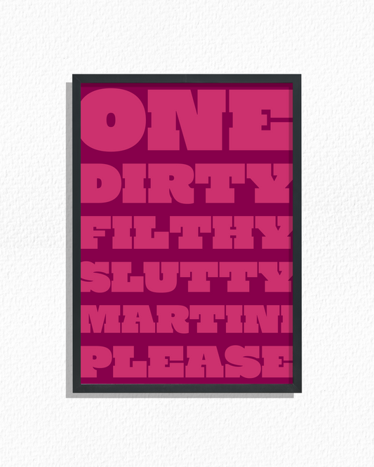 Martini Please (Hot Pink)