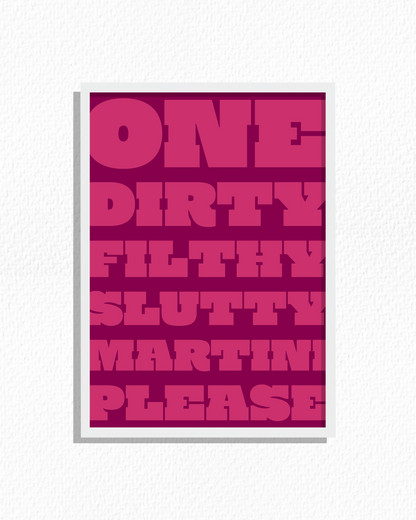 Martini Please (Hot Pink)