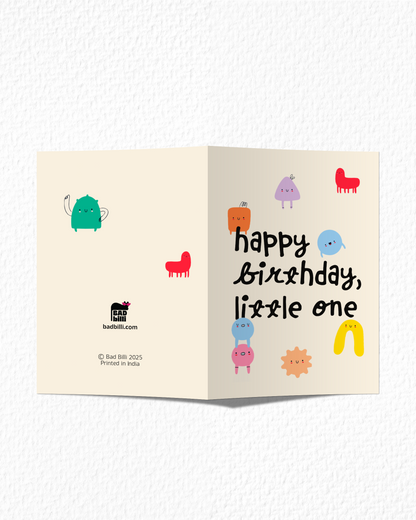 Kids' Characters Birthday Card