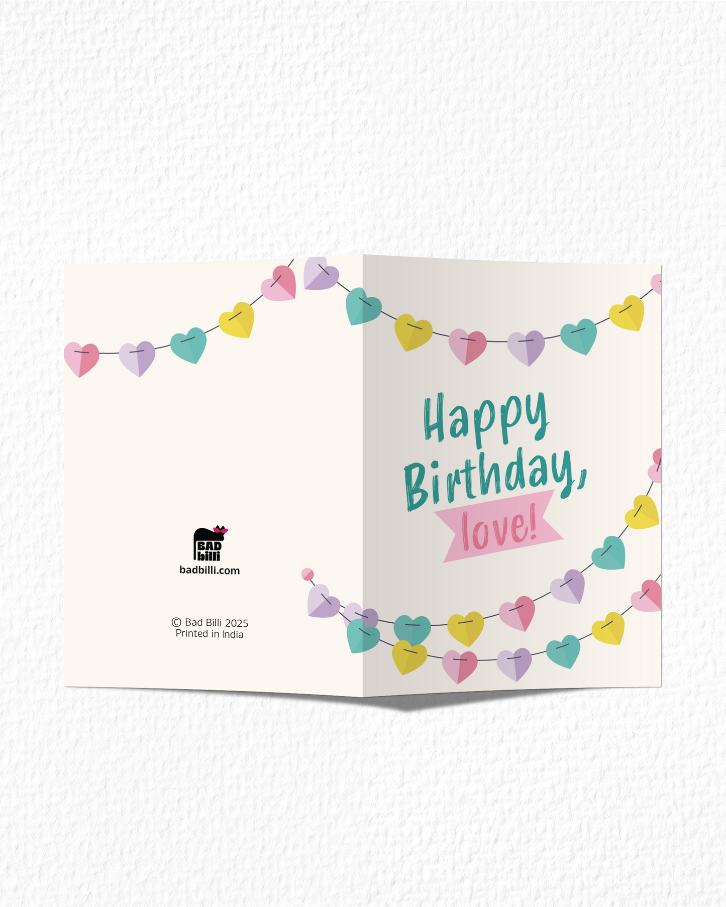 "Happy Birthday, Love!" Card