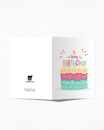 Happy Birthday Candle Card