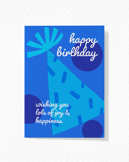 Party Hat Birthday Card