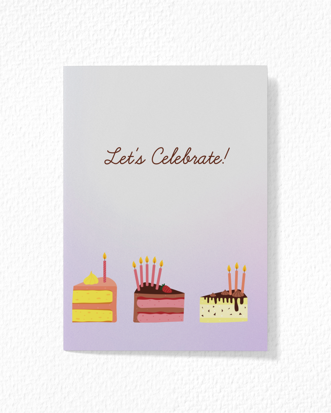 "Let's Celebrate!" Card