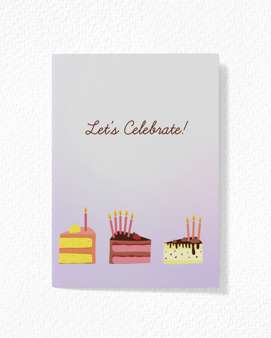 "Let's Celebrate!" Card