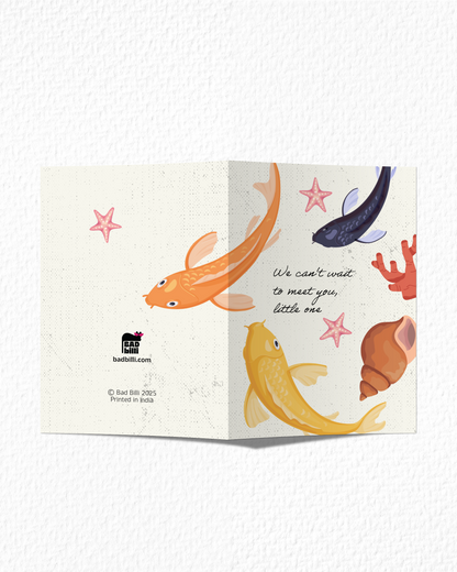 Ocean Newborn Expectancy Card