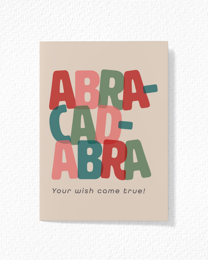 ABRACADABRA Card