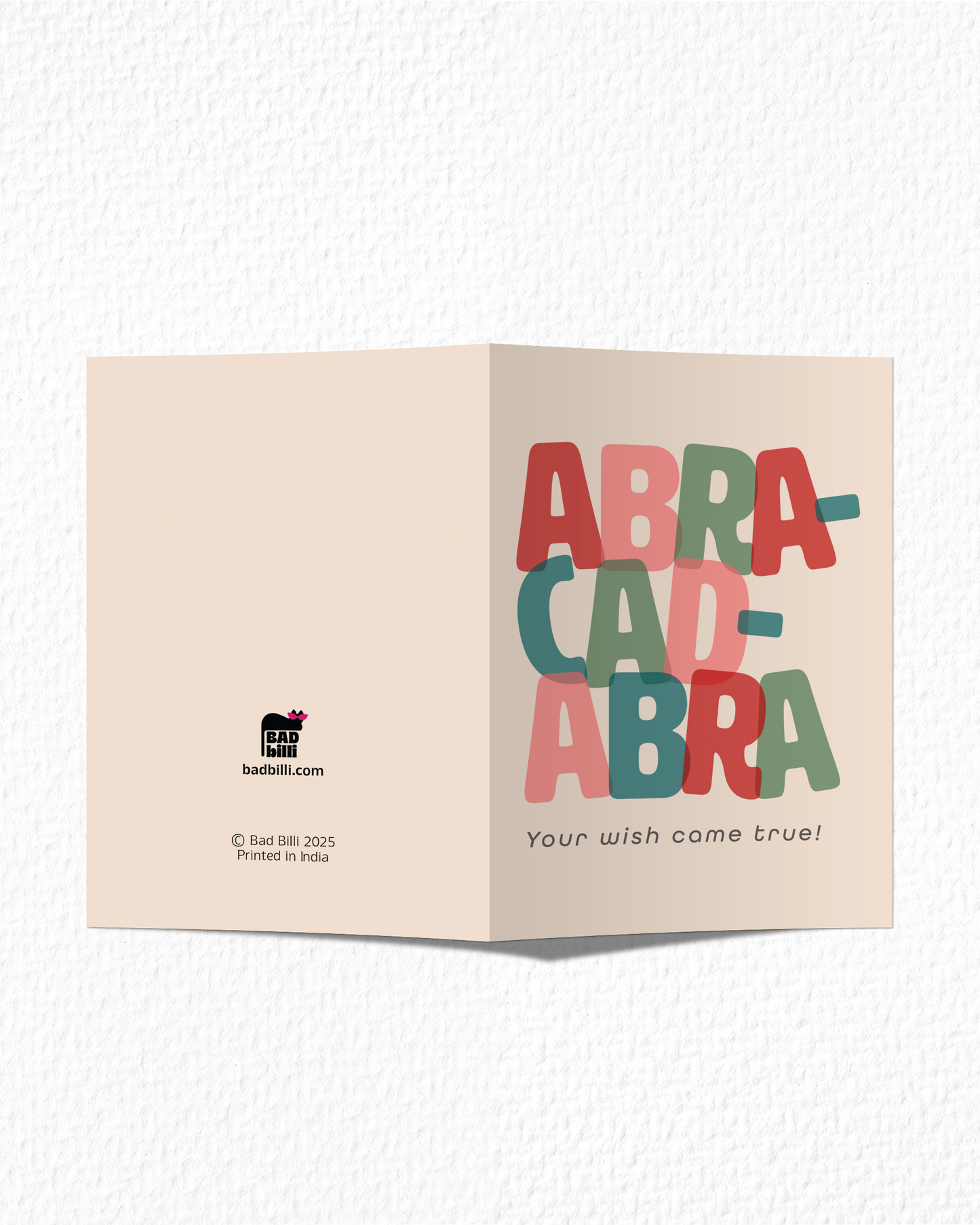 ABRACADABRA Card