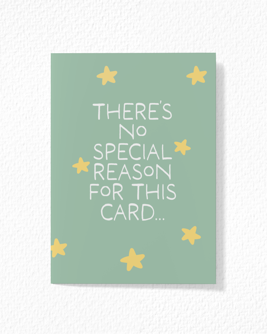 No Special Reason Card
