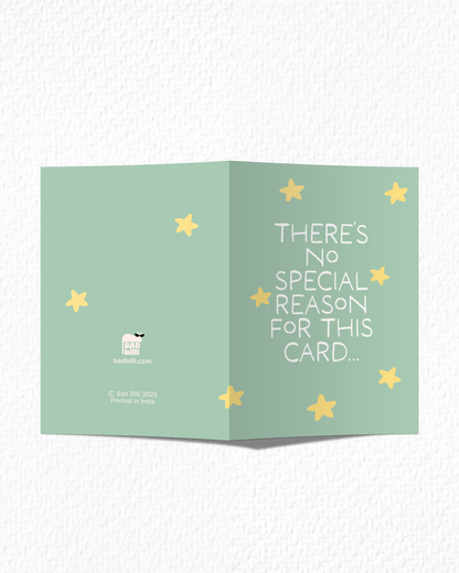 No Special Reason Card