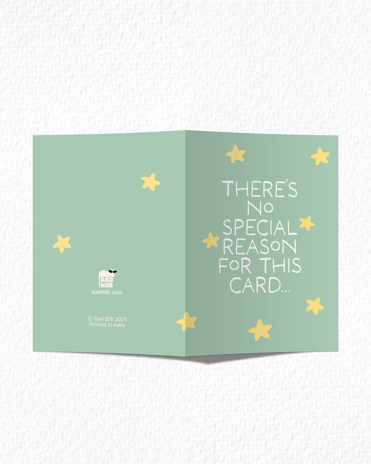No Special Reason Card
