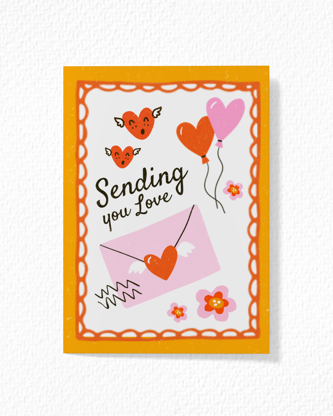 Sending You Love Card