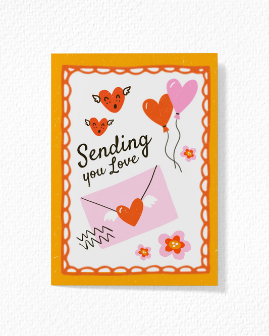 Sending You Love Card