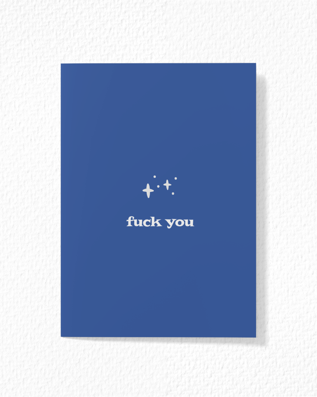 Fuck You Card