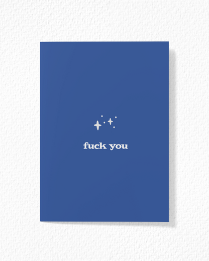 Fuck You Card