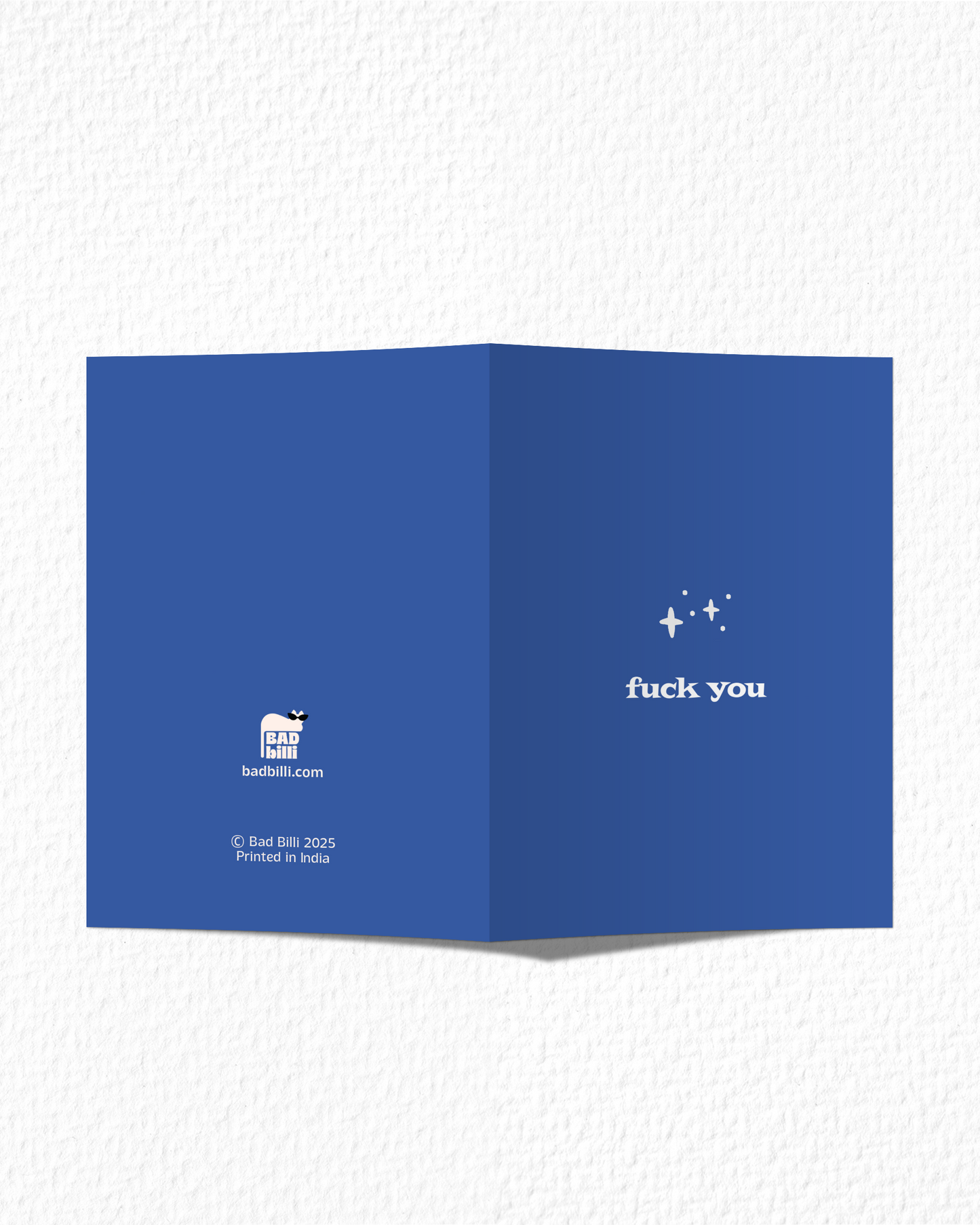 Fuck You Card