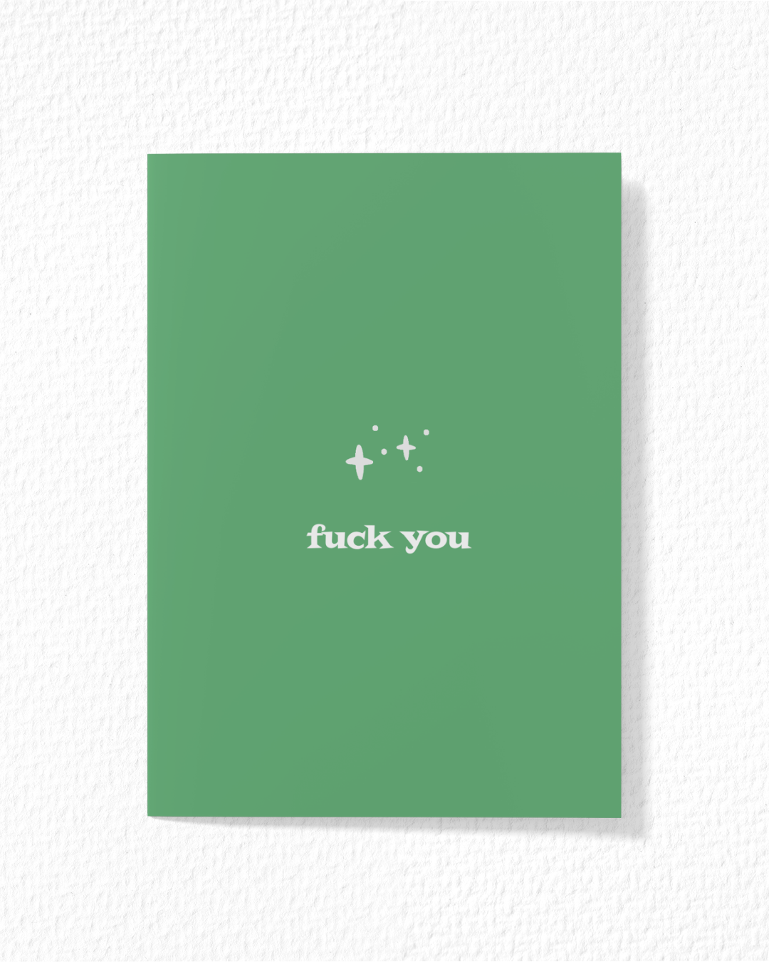 Fuck You Card