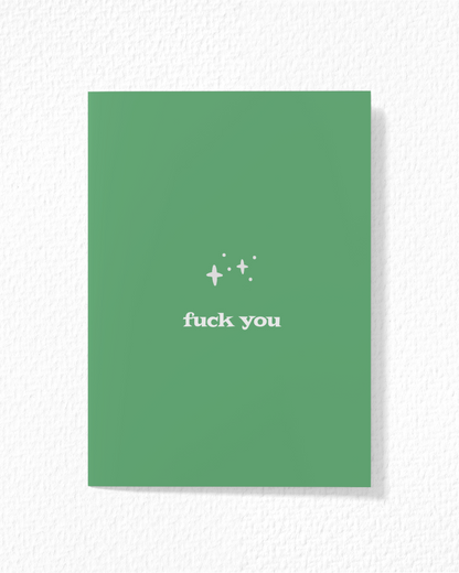 Fuck You Card
