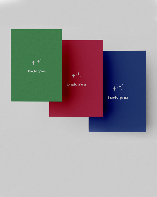 Fuck You Card