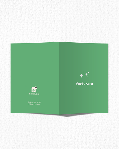 Fuck You Card