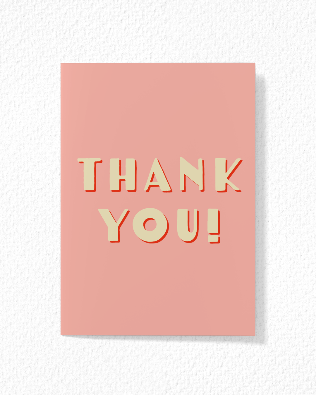 Minimal Thank You Card