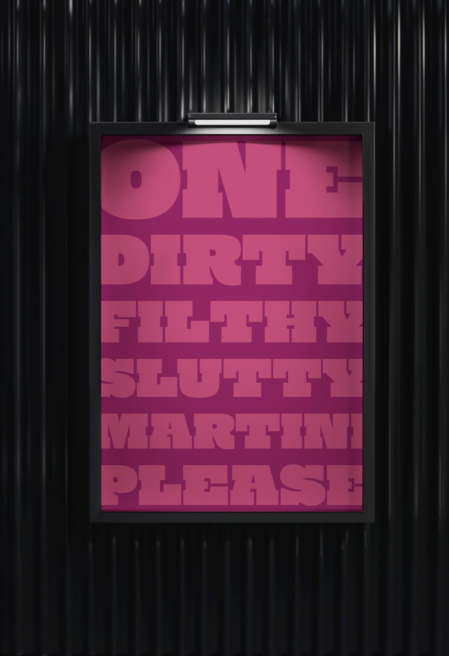 Martini Please (Hot Pink)