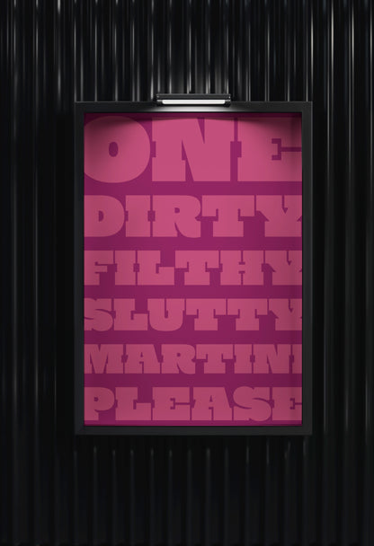 Martini Please (Hot Pink)