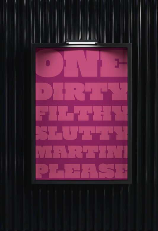 Martini Please (Hot Pink)